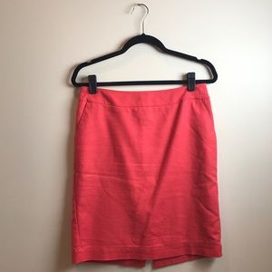 Coral Pencil Skirt 🐙🦑